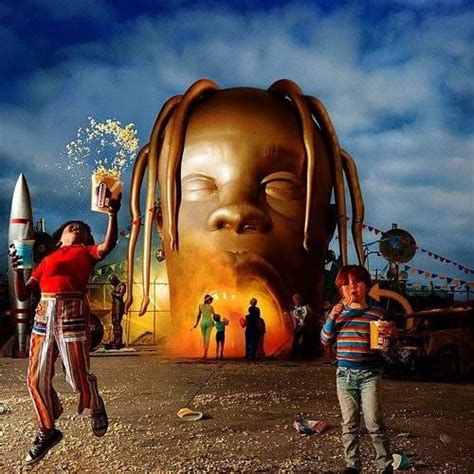 The Magic Behind the Mask: Travis Scott's Transformation into a Black Magic Icon